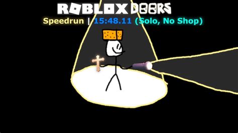 Roblox DOORS The Hotel Speedrun 15 48 11 Solo No Shop YouTube