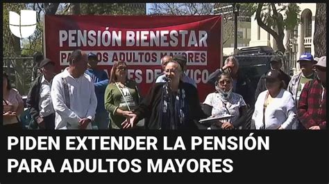 Mexicanos en EEUU piden a AMLO que los incluya en la pensión para