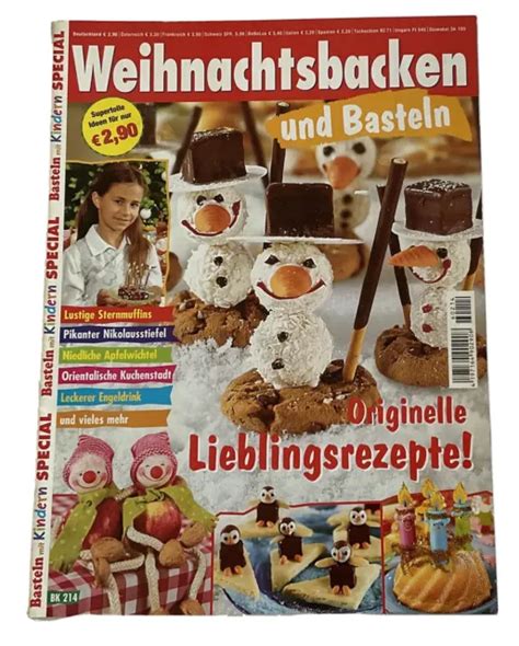 Zeitschrift Basteln Mit Kindern Spezial Weihnachtsbacken Und Basteln