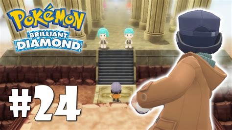 Climbing To Mount Coronets Summit To Take Down Cyrus Pokemon Brilliant Diamond Episode 24