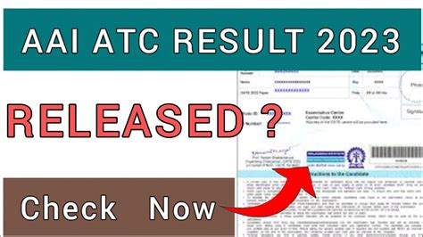 AAI ATC Result 2023 How To Check AAI ATC Result 2023 AAI ATC Result