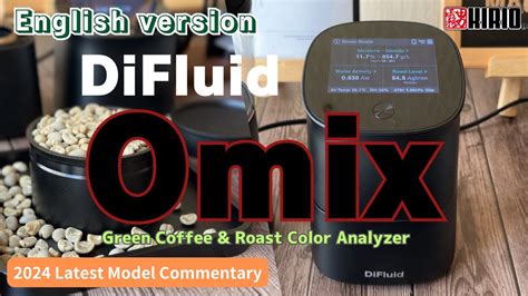 DiFluid OmixGreen Coffee Roast Color Analyzer YouTube