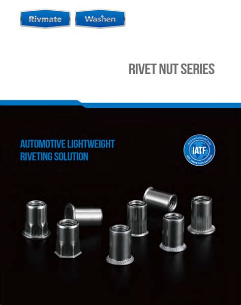 Rivet Nut Manufacturer Rivmate Rivet Manufacturer