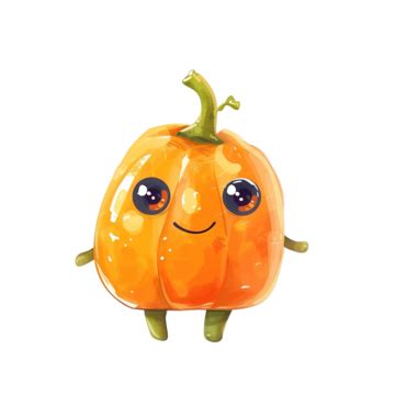 Colorful Cute Cartoon Vegetable Pumpkin Pumpkin Colorful Vegetables