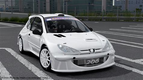 【assetto Corsa】プジョー・206 S1600 Peugeot 206 S1600 アセットコルサ Car Mod