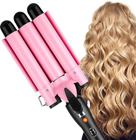 Crebeau Hair Curler Barrels Curler Curling Iron Wand With Two Gear