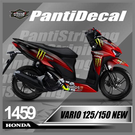 Jual Decal Sticker Vario New Full Body Stiker Skotlet Vario