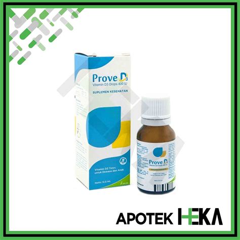 Jual Prove D3 Drops Vitamin D3 400 IU Tetes 12 5 Ml SEMARANG