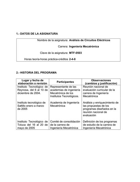 An Lisis De Circuitos El Ctricos