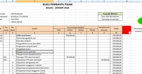 Detail Contoh Buku Pembantu Pajak Koleksi Nomer 10