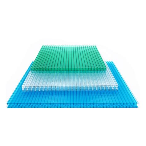 PC Sunshine Greenhouse Roofing Twin Wall Multiwall Crystal Honeycomb