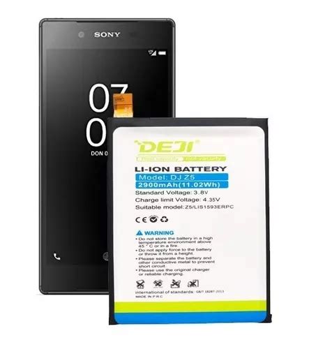 Bater A Litio Para Xperia Sony Z Mah Marca Deji Env O Gratis