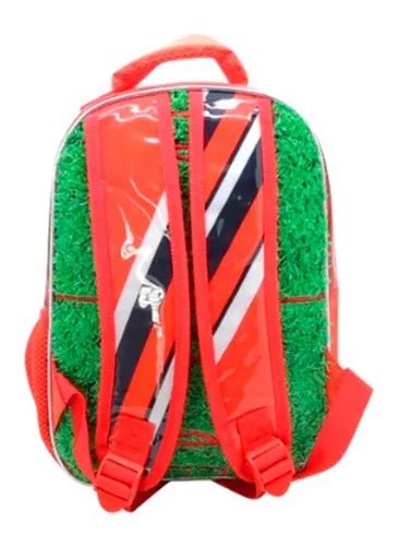 Mochila Espalda River Plate Jardin 12 Ri293 Color Rojo Envío gratis