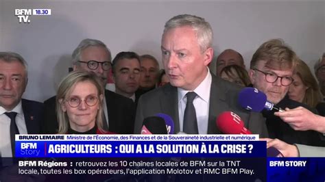 Salon De L Agriculture Bruno Le Maire D Nonce Ceux Qui Disent N