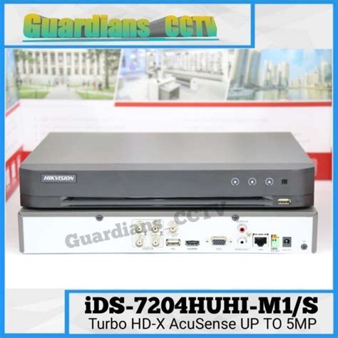 Jual Best Promo Hikvision Ids Huhi M S Dvr Channel Acusense