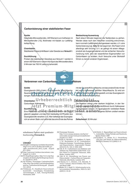 Carbonfasern Werkstoff Der Zukunft Meinunterricht