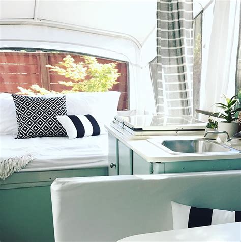 This Pop Up Camper Makeover Cost Less Than Mountain Modern Life