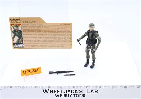 Gi Joe Hawk V1 100 Complete Gi Joe 25th Anniv Comic Pack 2008 Hasbro
