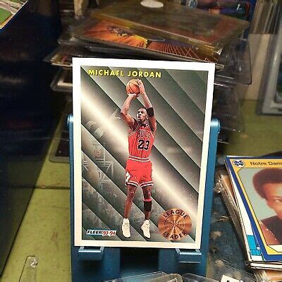 1993 1994 93 94 Fleer Michael Jordan League Leader Card 224 HOF Bulls