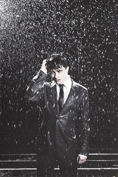 Singing In The Rain Daniel Radcliffe Singing In The Rain Hollywood Life