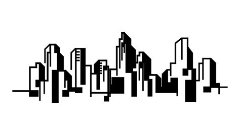 Premium Vector City Skyline Vector Illustration