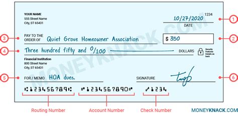 How To Write A Check Step By Step Instructions