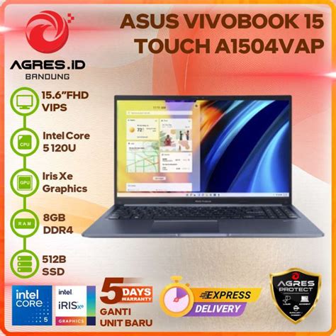 Jual Asus Vivobook A Vap Core U Gb Gb Fhd Touch