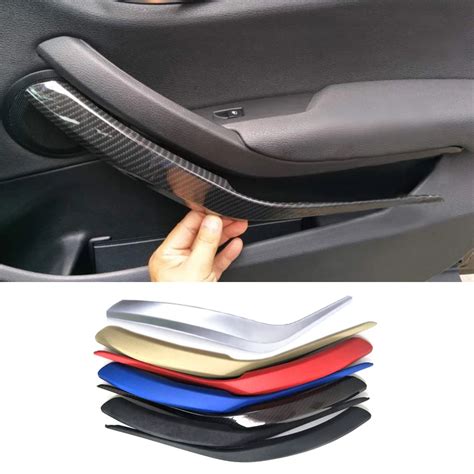 Car Interior Door Handles Panel Pull Trim Inner Handle Cover For BMW X1