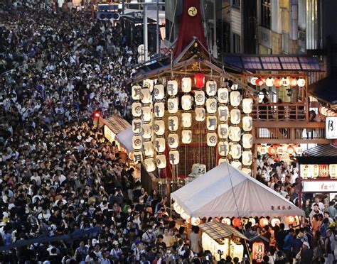 「コンチキチン」響く囃子、4年ぶり本来の形に 祇園祭にぎわう 毎日新聞