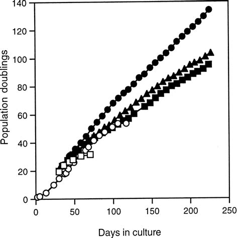 Cumulative Population Doubling Versus Time For Mrc Bulk Culture