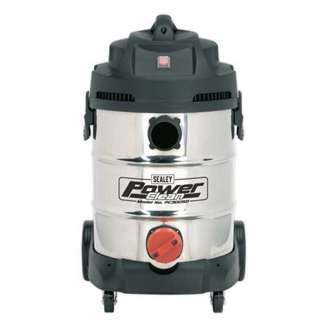 30l Wet And Dry Industrial Vacuum Cleaner 1400w Stainless Drum Ernies