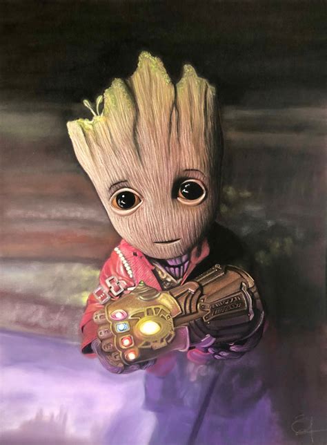 Baby Groot Art