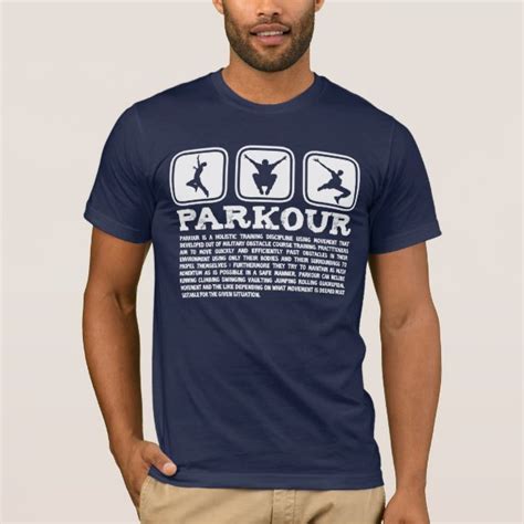 Camisas Camisetas Parkour Zazzle Br