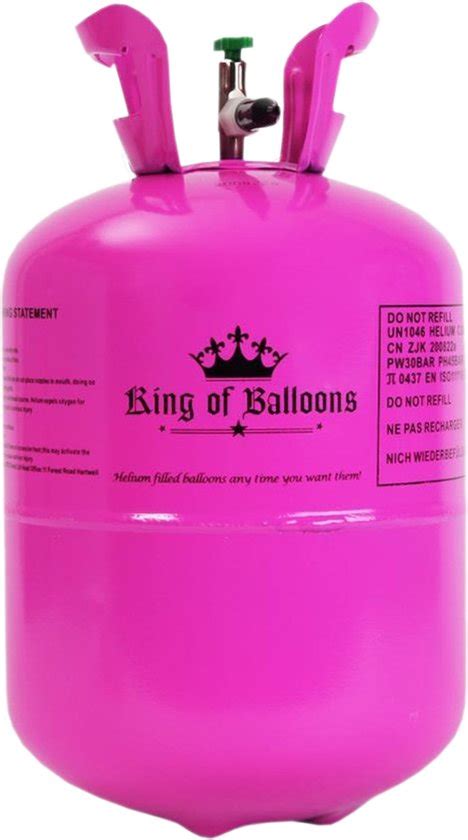 Kwaliteit Helium Tank Voor 50 X 23cm Ballonnen King Of Balloons