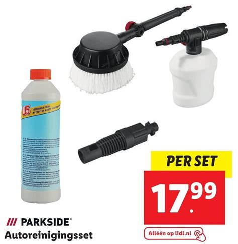 PARKSIDE Autoreinigingsset Aanbieding Bij Lidl