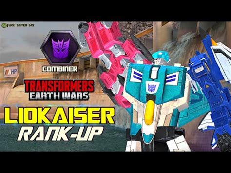 Liokaiser Rank Up Transformers Earth Wars Decepticon Combiner Youtube