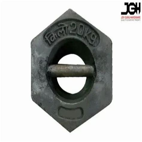 Black 20kg Cast Iron Weight For Calibration 500 Gm At Rs 1200 Piece