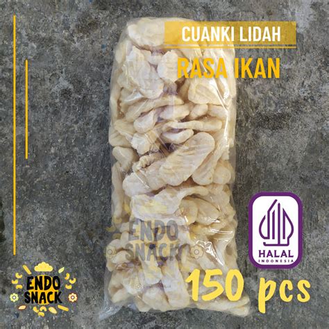 Jual 150 Pcs CUANKI LIDAH 1 Bal Cuangki Lidah Batagor Shopee Indonesia