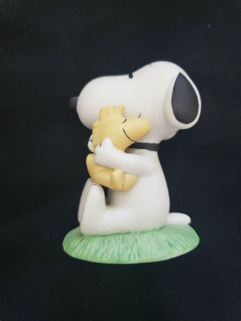 Vintage Ceramic Snoopy and Woodstock | #3767986877