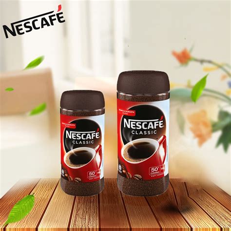 Nescafe Classic Coffee Jar 50g 100g 200g Nescafe Klasic Kopi Botol