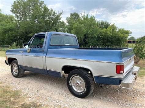 Chevy C Scottsdale Short Bed Pickup Truck Survivor Classic