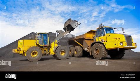 Manganese Mining And Processing In South Africa Stock Photo Alamy