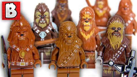 Every Lego Chewbacca Minifigure Ever Made All The Wookies Too