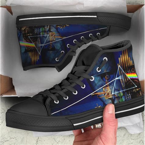 The Division Bell DSOTM Album Illustrator Pink Floyd Canvas Shoes