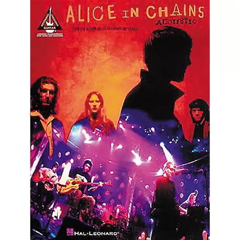 Hal Leonard Alice In Chains Acoustic Unplugged Guitar Tab Songbook ...