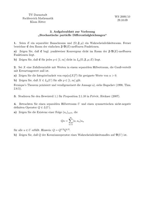 Uebung Mathe Tu Darmstadt Fac Hb Ereic H Mathematik Klausritter