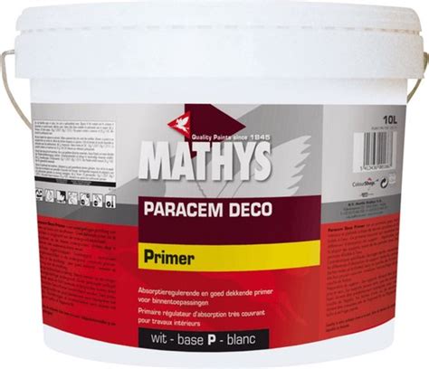 Mathys Paracem Deco Primer 10 Liter WIT Bol