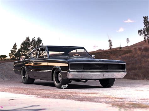 Custom 1966 Dodge Charger 64 Hemi Feels Old But Digital V8 Patina Can Be Deceiving Autoevolution