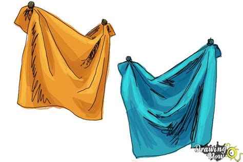 How To Draw Fabric Drawingnow