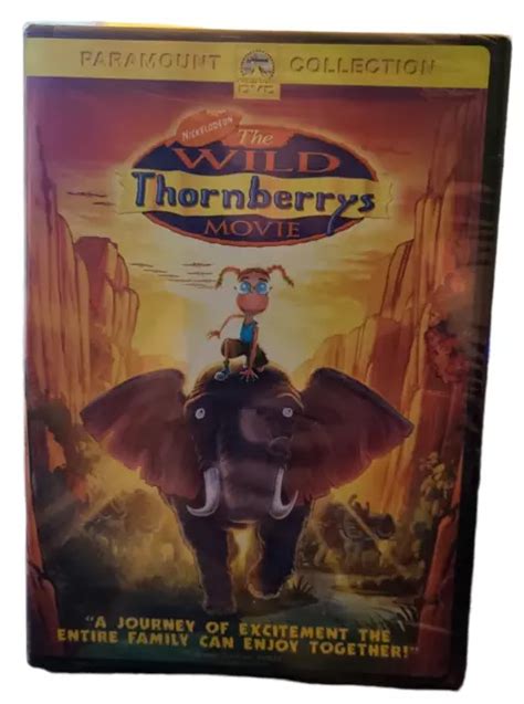 THE WILD THORNBERRYS Movie (DVD, 2003) Nickelodeon Eliza Darwin Nigel Donnie $9.50 - PicClick CA